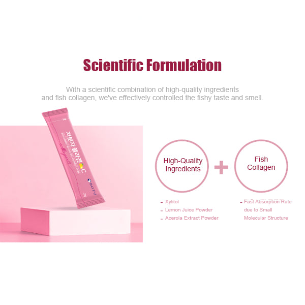 [Boto] Low Molecular CollagenC Korean Collagen 180g(2g*90T) Flis Collagen / Hyaluronic acid / Mixed Probiotic Powder / Korean Collagen