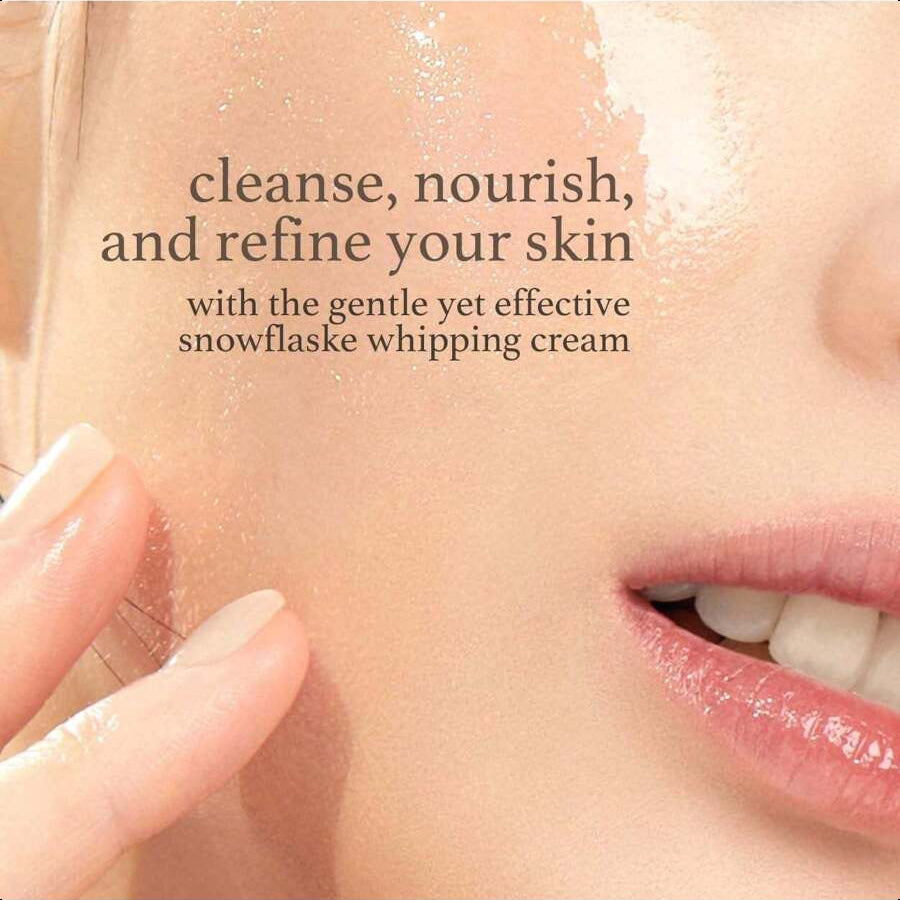 Nooni Snowflake Whipping Cleanser 150ml/5.07oz | Korean Glass Skin Care, Kbeauty, Facial Wash, Remove Impurities, Purigying