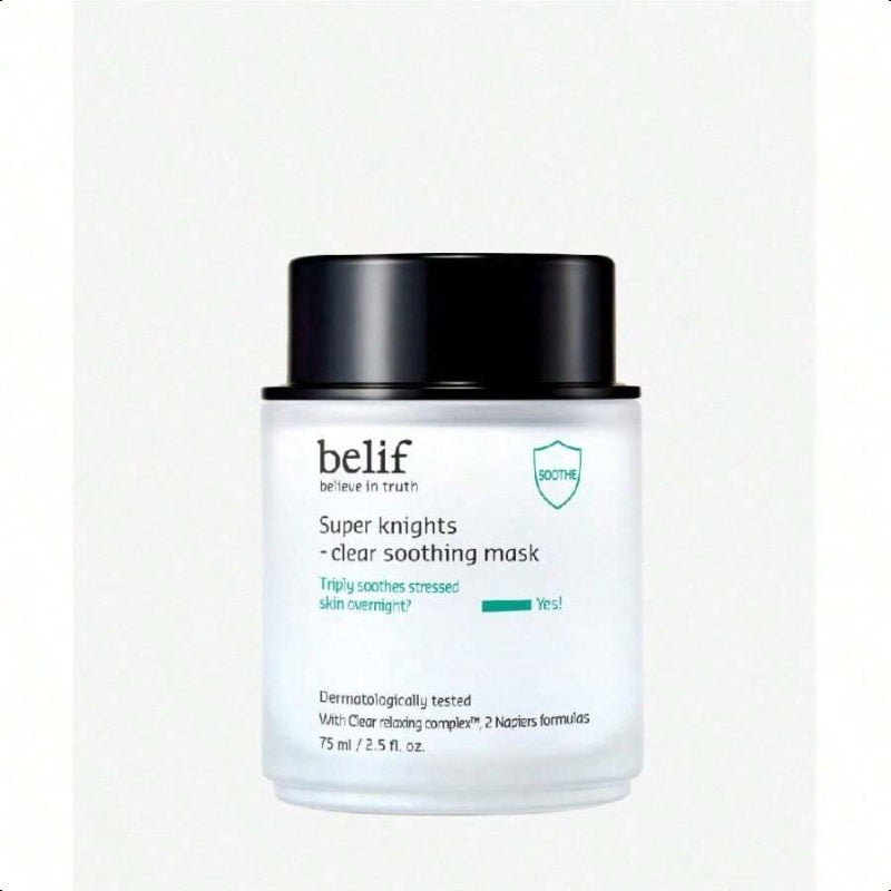 belif Super Knight Clear Soothing Mask, 75ml/2.50 fl.oz