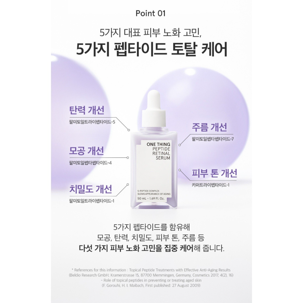 ONE THING PEPTIDE RETINAL SERUM 50ml