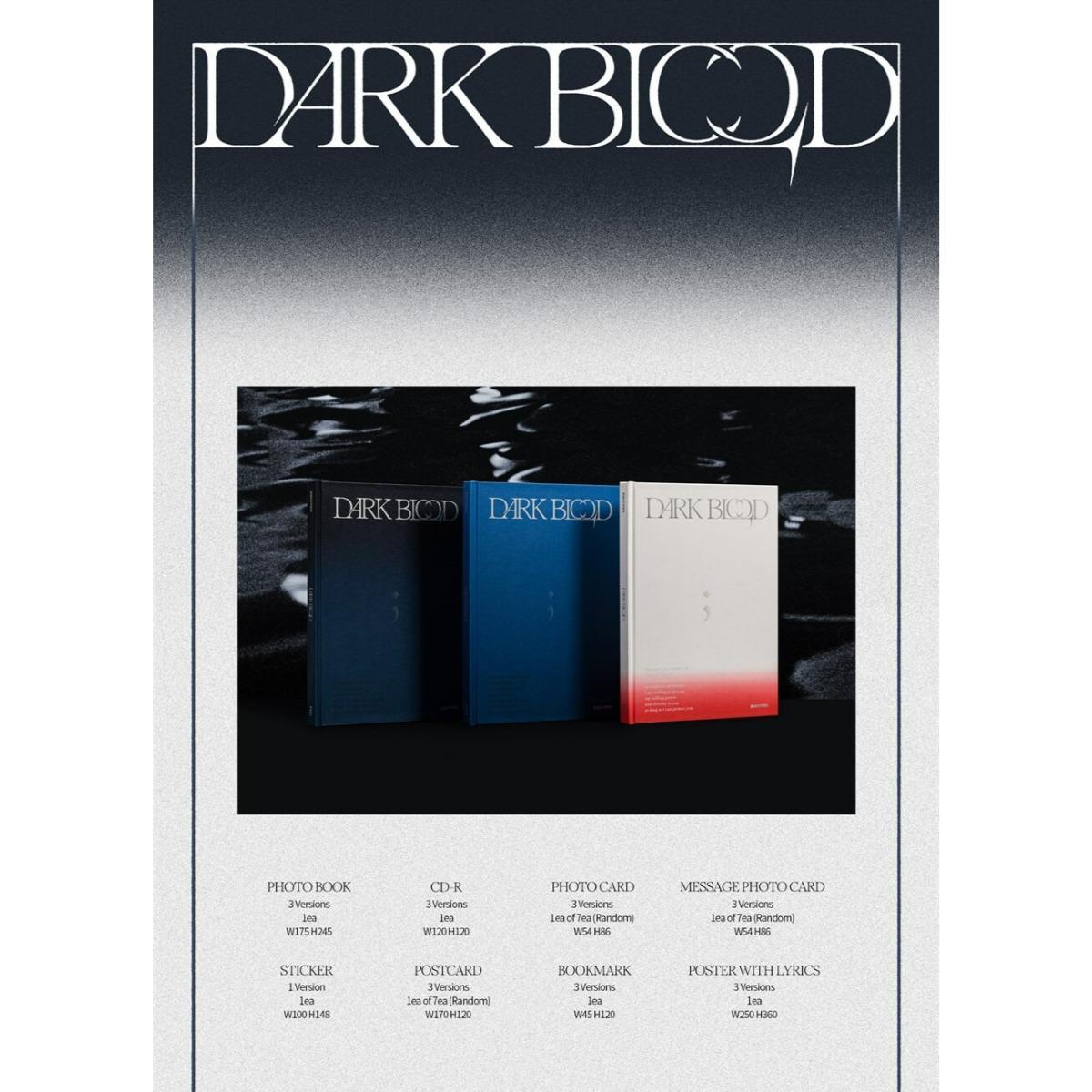 Album ENHYPEN DARK BLOOD Mini 4th