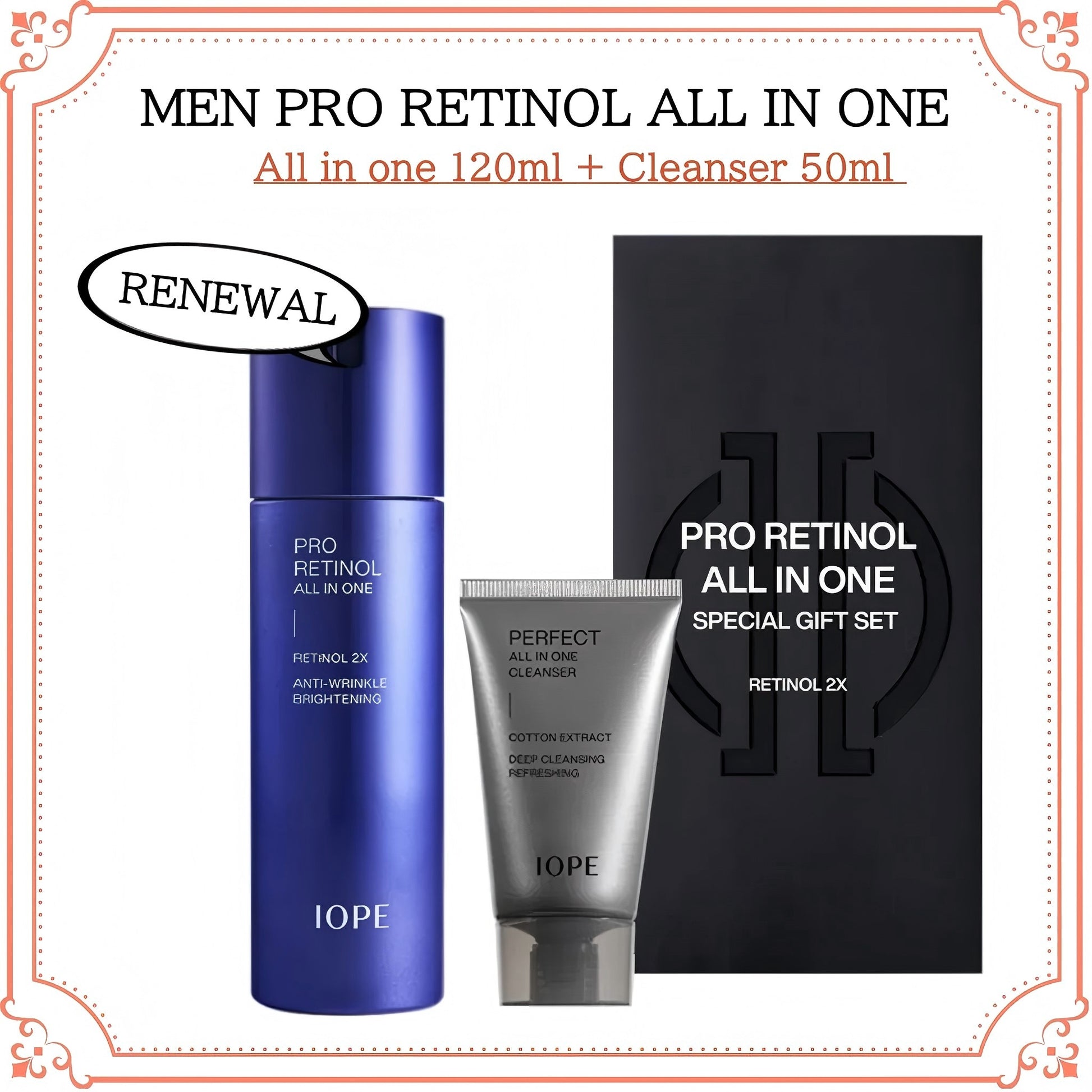 IOPE Man  Pro Retinol All-in-One，1PCS