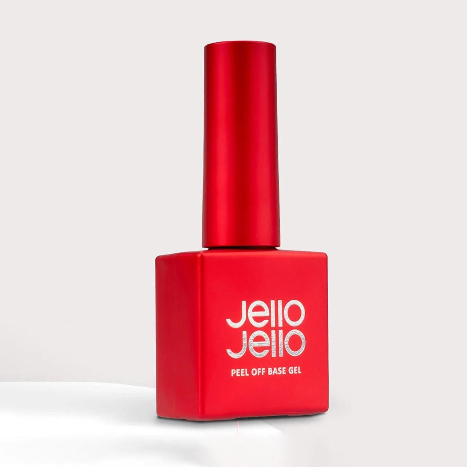 Jello Jello Peel Off Base Gel 10ml+ Exclusive One Kill Gel Nail Remover 30ml Set