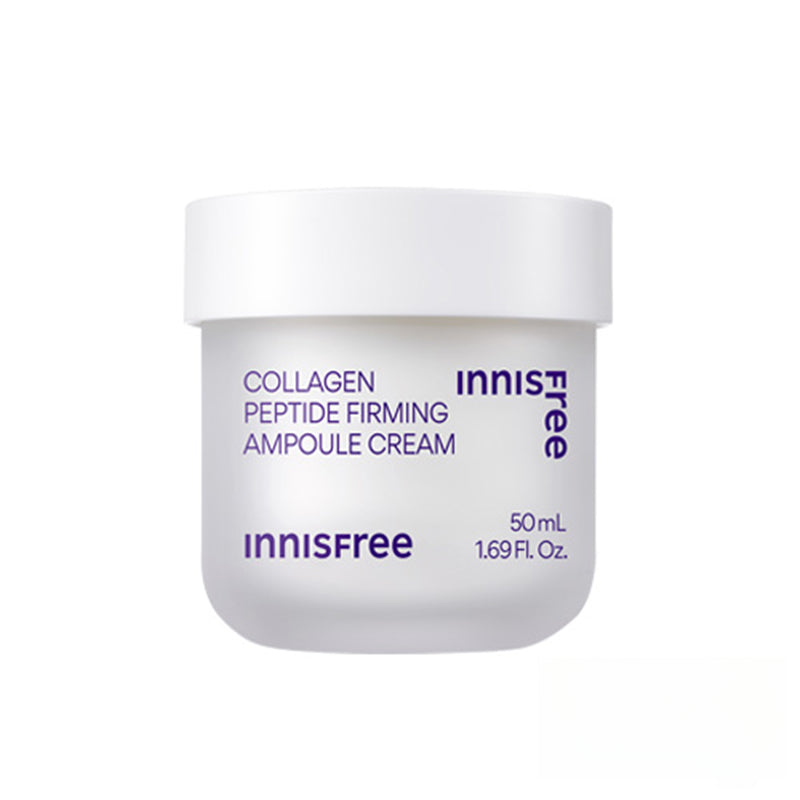 INNISFREE Collagen Peptide Firming Ampoule Cream/ Collagen Green Tea Ceramide Bounce Cream