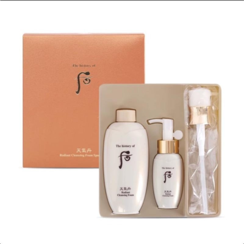 The History of Whoo CHEONGIDAN RADIANT CLEANSING FOAM SET 200ml+50ml