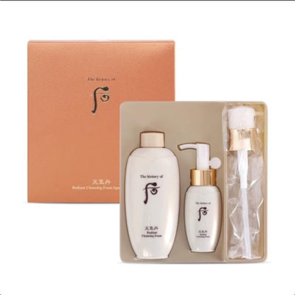 The History of Whoo CHEONGIDAN RADIANT CLEANSING FOAM SET 200ml+50ml
