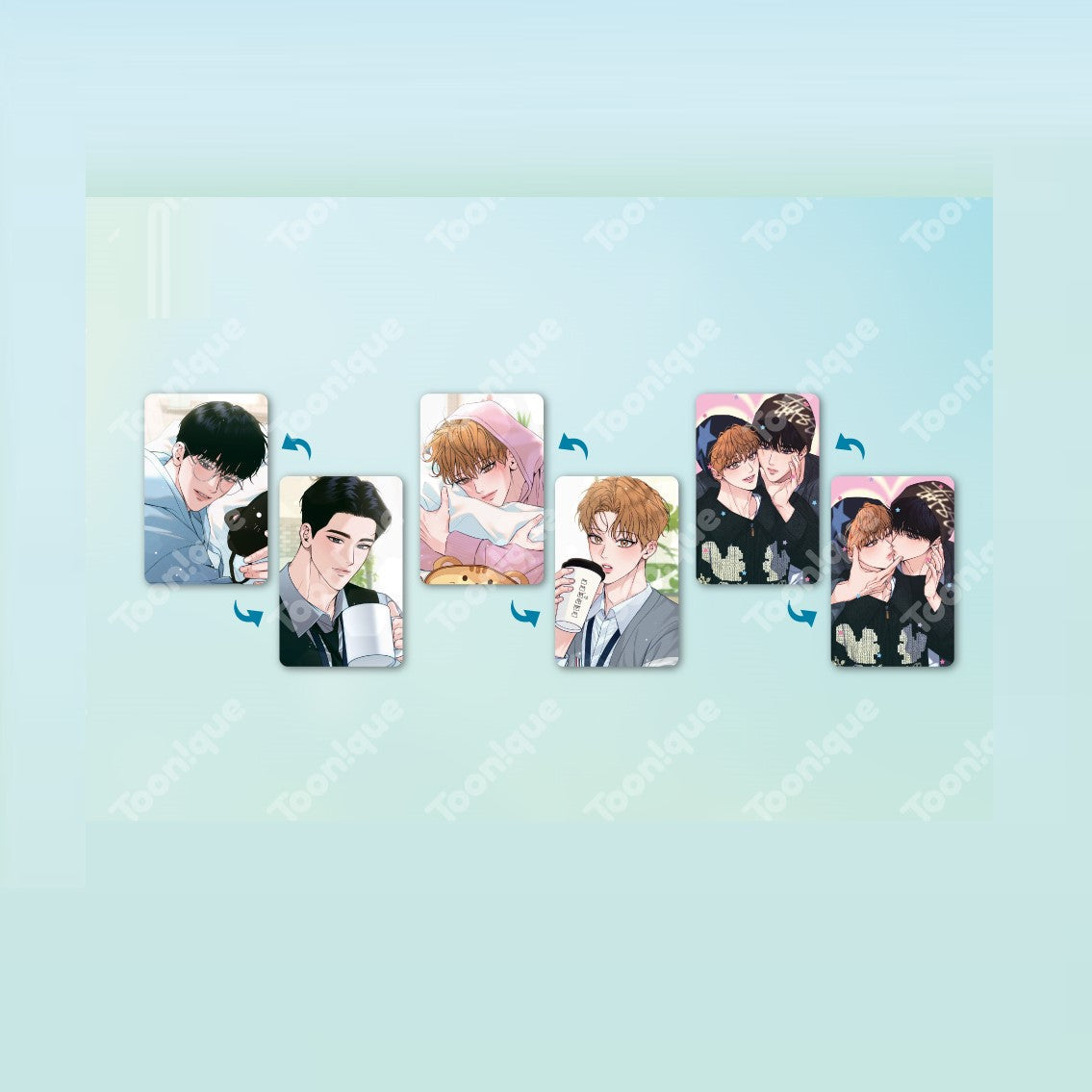 Summertime x Toonique - Lenticular Photocard Set