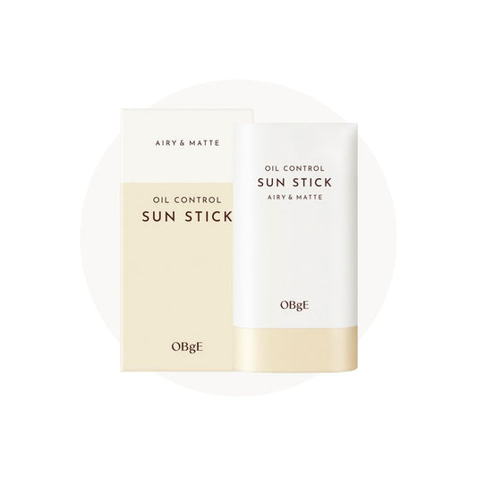 [OBge] Oil Control Sun Stick Airy & Matte 18g SPF50+ PA++++