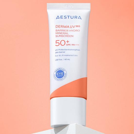 Aestura Derma UV 365 Barrier Hydro Mineral Sunscreen SPF 50+ PA++++ 40ml