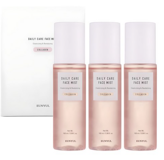 EUNYUL Daily Care Collagen Mist 100ml Moisturizing Korean Skin Care K-Beauty /3pcs