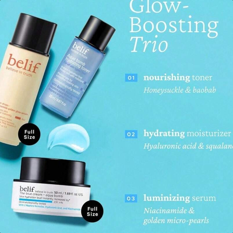 belif Uncover Your Glow Set