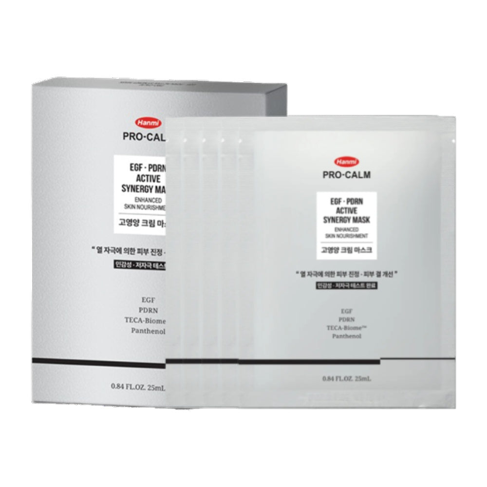 Hanmi Pro-Calm EGF PDRN Active Synerge Mask 5ea