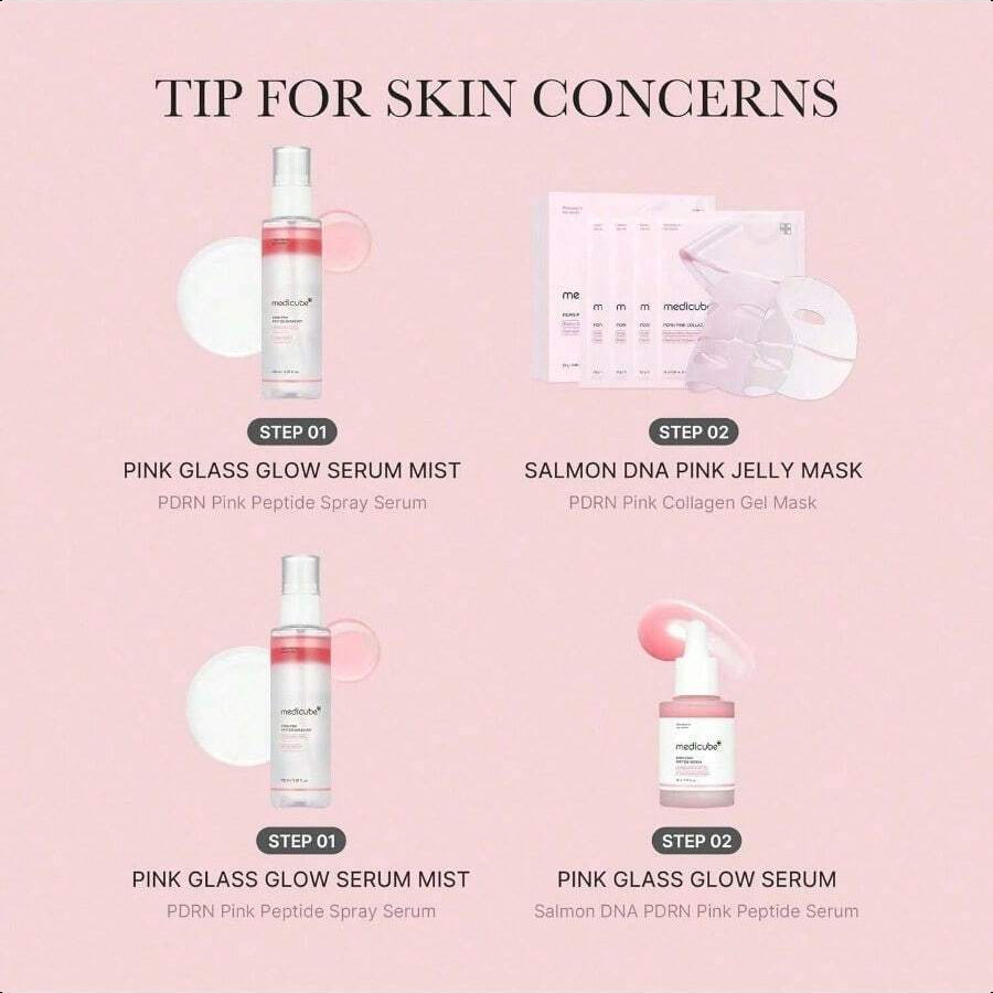 Medicube Pdrn Pink Peptide Spray Serum 100ml