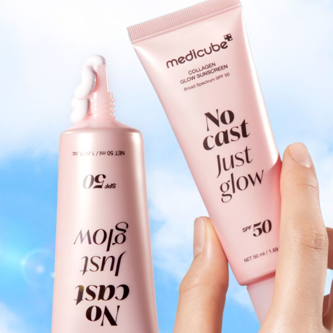 medicube No Cast Just Glow Collagen Glow Sun Cream SPF50 PA+++ 50ml