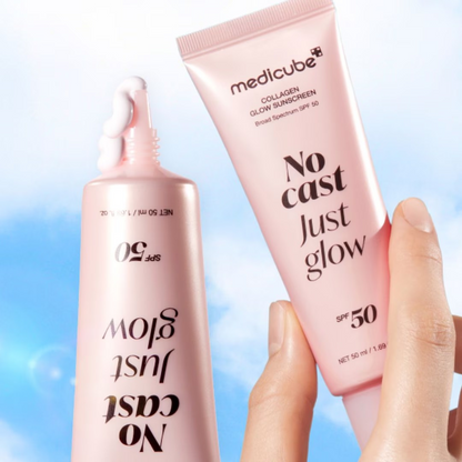 medicube No Cast Just Glow Collagen Glow Sun Cream SPF50 PA+++ 50ml