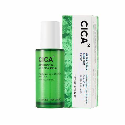 NATURE REPUBLIC Green Derma Mild Cica Serum 50ml
