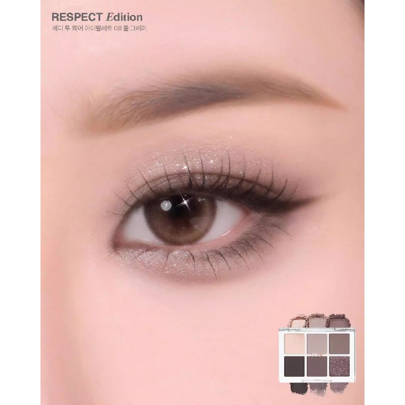 BBIA Six Color Eyeshadow Palette New Color Cold and Warm Tone Smoked Han Suxi 0708 Fall and Winter Atmosphere