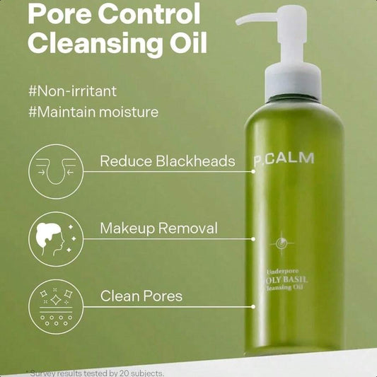 P.CALM Underpore Holy Basil Cleansing Oil 190ml