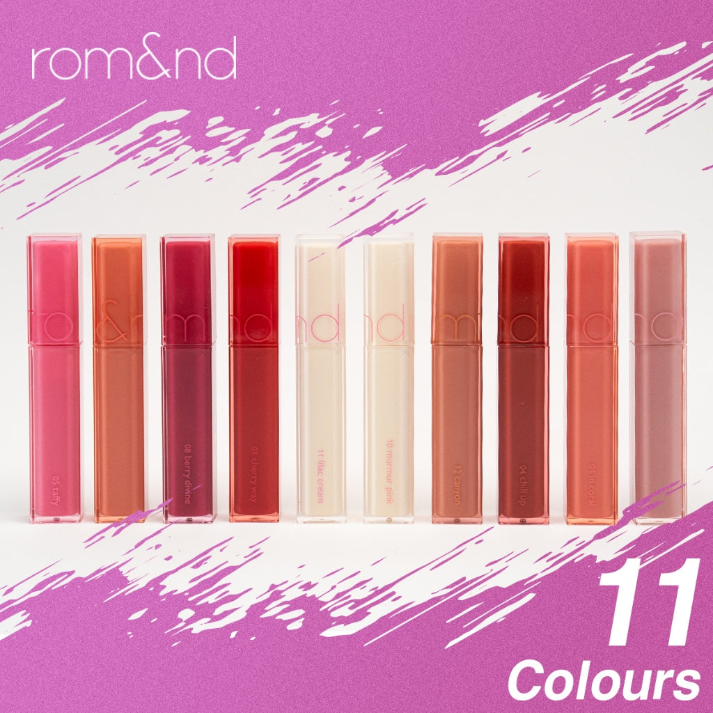 [ROM&ND] DEWY·FUL WATER TINT romand dewyful Lip Tint watery gloss finish