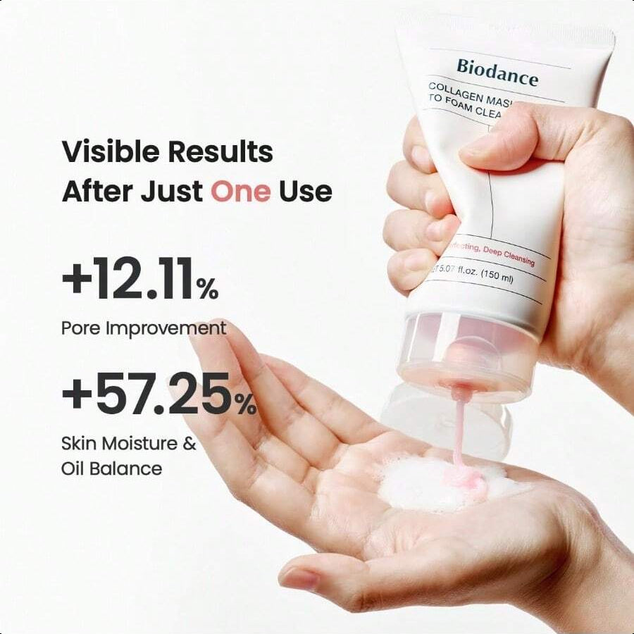 Biodance Collagen Mask To Foam Cleanser 150 Ml