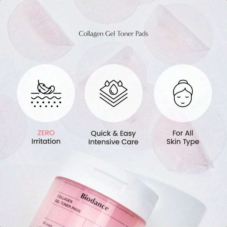 Biodance Collagen Gel Toner Pads 140ml