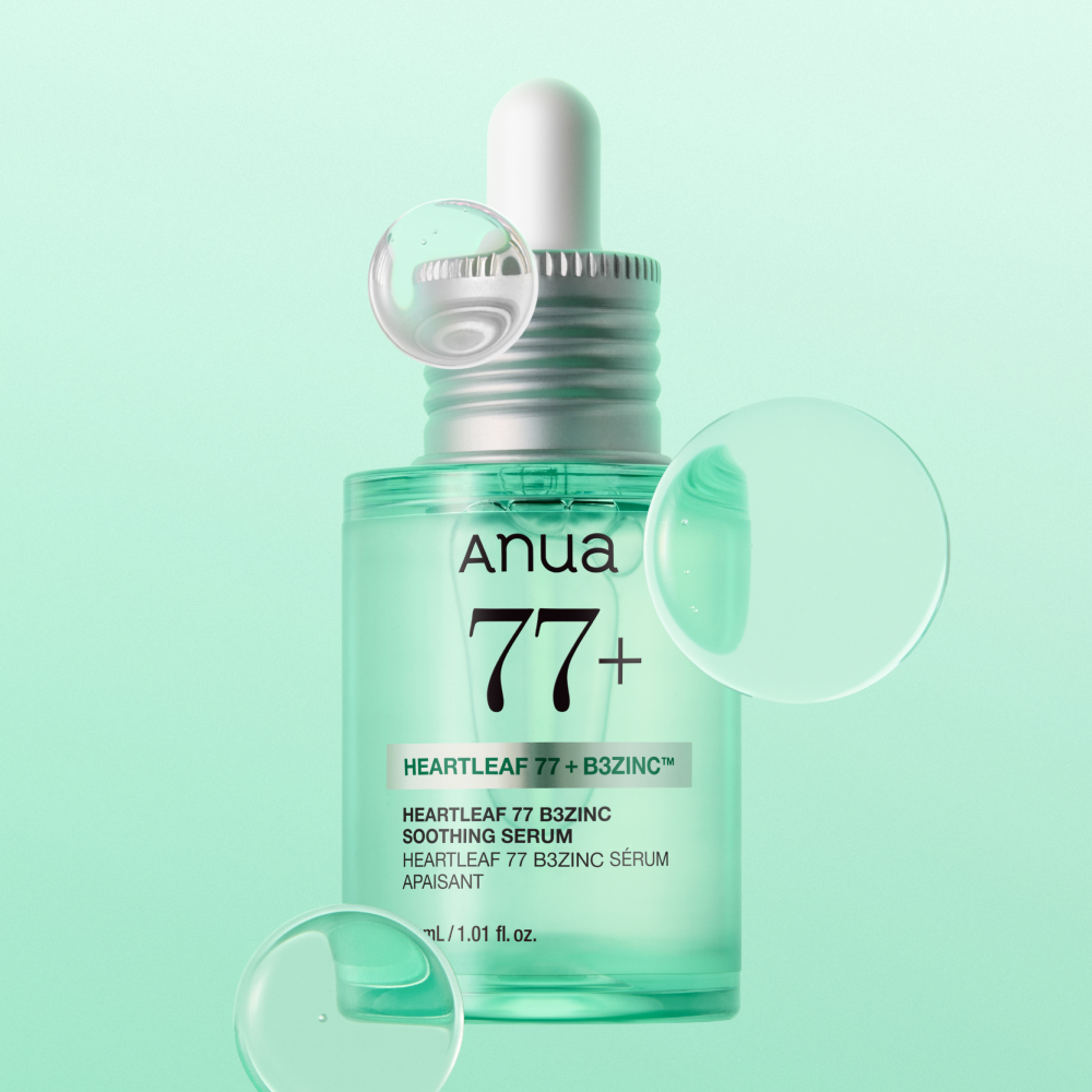 Anua Heartleaf 77 B3Zinc Soothing Serum 30ml Double Pack