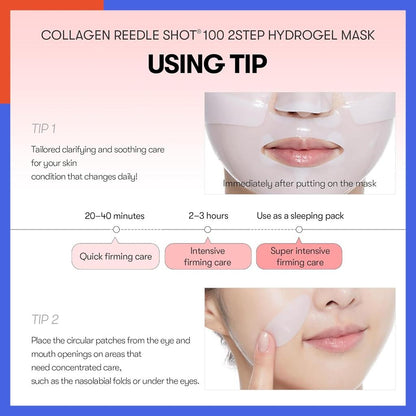 VT Collagen Reedle Shot 100 2-Step Hydrogel Mask(34.5gx4ea)