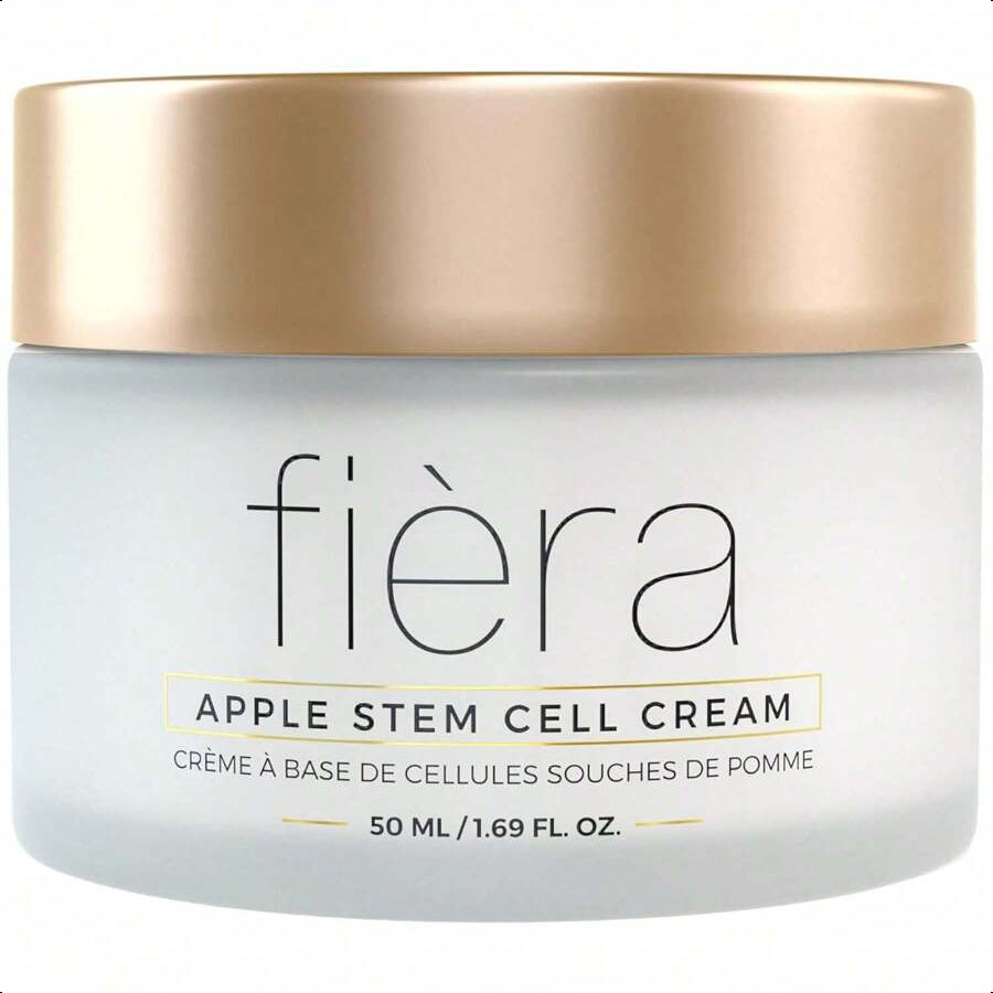 Fiera 24-Hour Rejuvenating Face Cream With Apple Stem Cells 50ml/1.69 Oz - Anti-Aging Moisturizer For Mature Skin, Day
