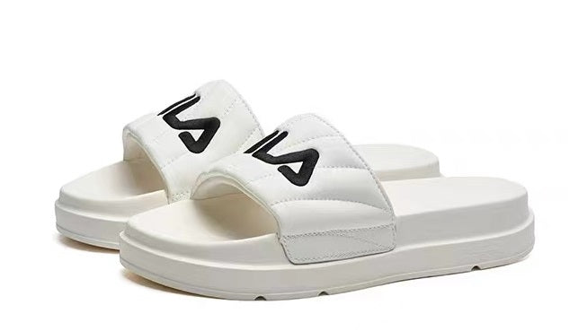 FILA striped thick sole small logo sandals FS1SLA202