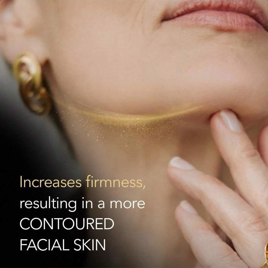 CICATRI Gold Lift Facial Serum 27ml/0.9 Oz, Neck & Chest, Anti Aging Skin Care, Hydrating, Firming & Tightening, Smoothes Facial Lines