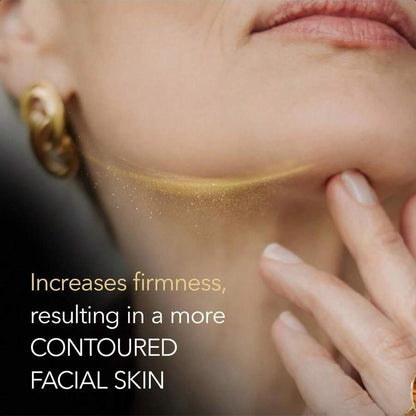 CICATRI Gold Lift Facial Serum 27ml/0.9 Oz, Neck & Chest, Anti Aging Skin Care, Hydrating, Firming & Tightening, Smoothes Facial Lines