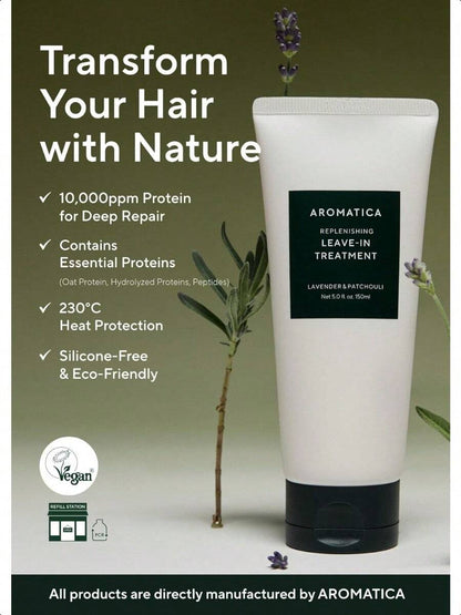 Aromatica REPLENISHING LEAVE 150ml/5.0 Oz -IN TREATMENT LAVENDER