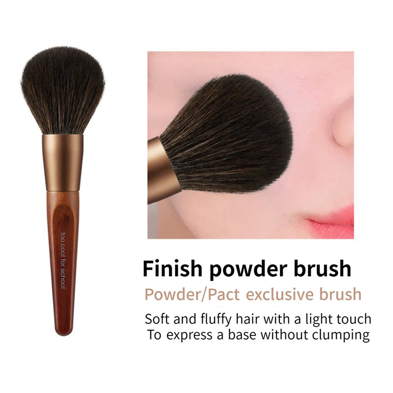 Too Cool For School Artist vegan brush kit + eco pouch