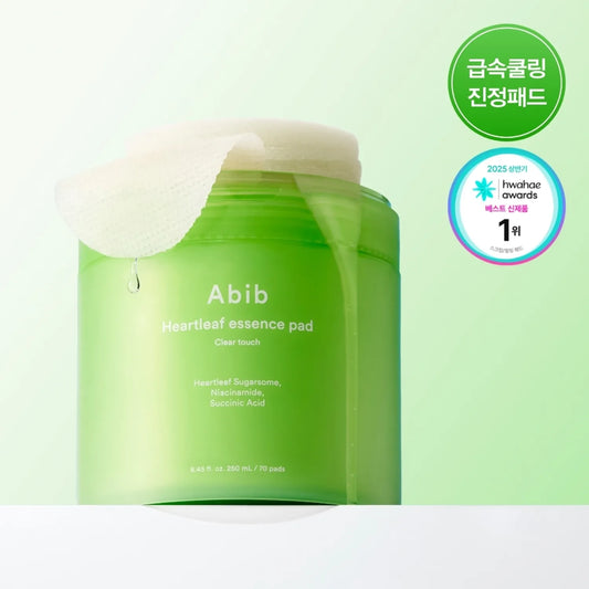 Abib Heartleaf Essence Pad Clear Touch 70P