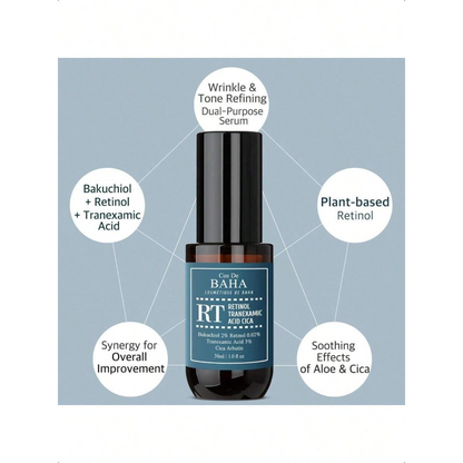 Cos De BAHA Retinol & Tranexamic Acid Radiance Boost Facial Serum 30ml