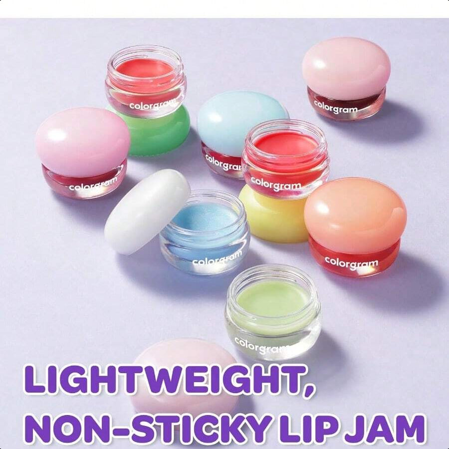 Colorgram TINTIN DORY LIP JAM 05 WATERMELON 3.5ml | Tinted Lip Jam, Hydrating & Plumping Lip Gloss With Lightweight, Non-Sticky Formula | Clear Radiance & Semi-Transparent Color