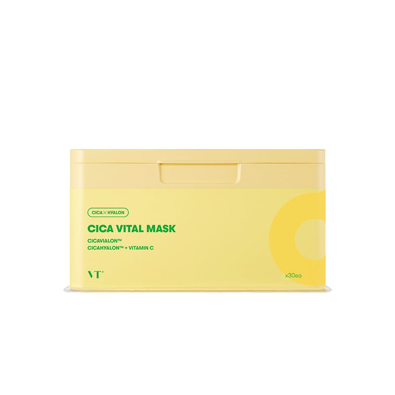VT Pro Cica Daily Soothing| Cica Vital | Cica Collagen  | Cica Reti-A  | Vita-Light Brightening Mask 30ea