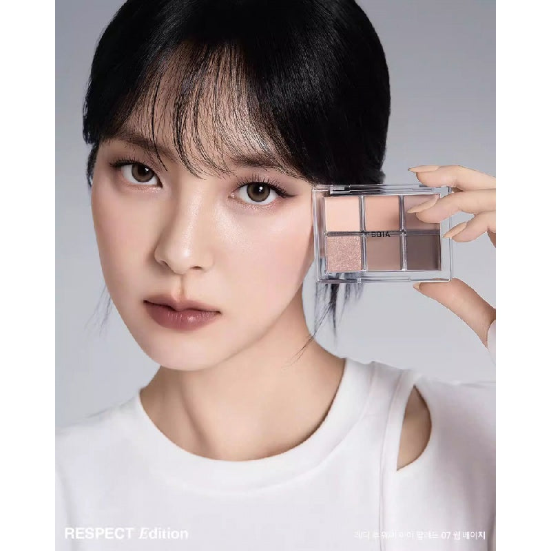 BBIA Six Color Eyeshadow Palette New Color Cold and Warm Tone Smoked Han Suxi 0708 Fall and Winter Atmosphere