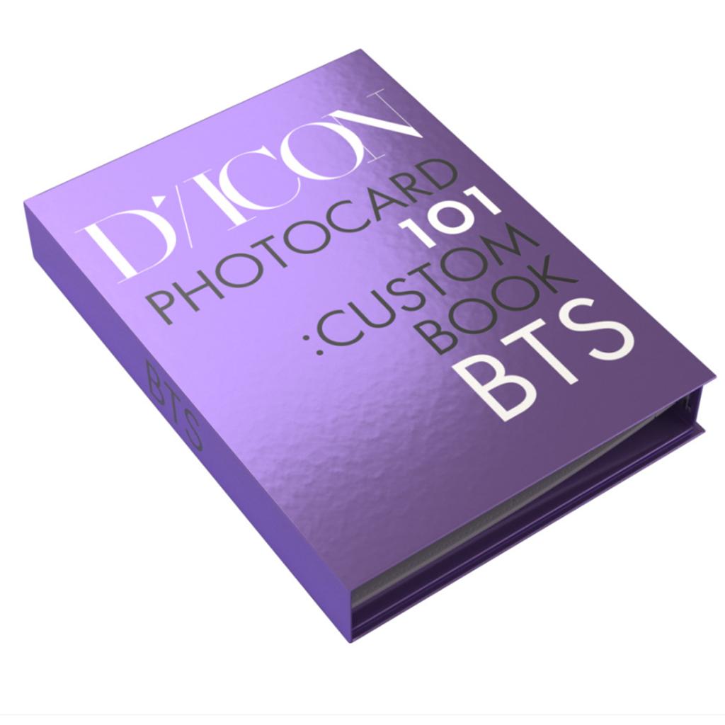 BTS Dicon BTS Photo Card 101 : Custom Book