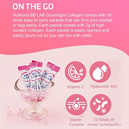 Nutrione - BB LAB Goodnight Low Molecular Collagen 2g x 30sticks