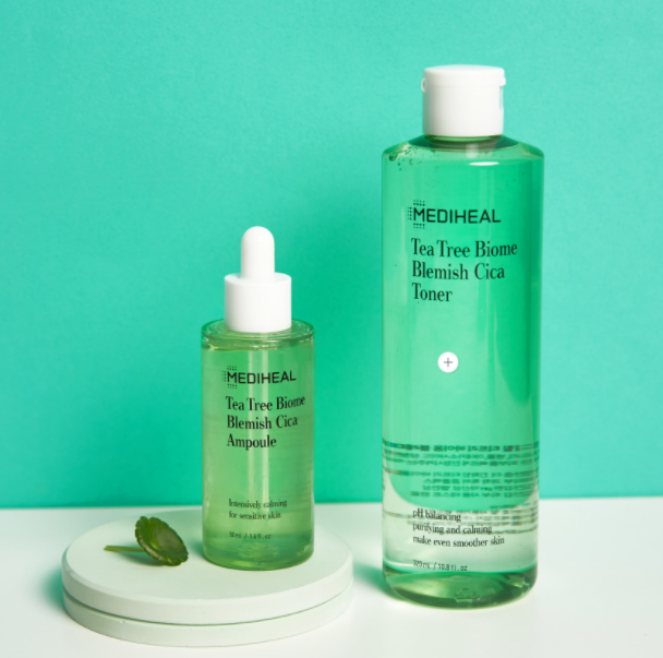 [ mediheal ] Tea Tree Biome Blemish Cica Ampoule 50ml ( Calming )