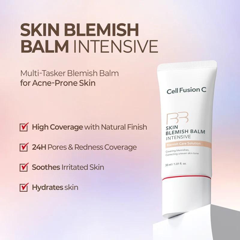 Cell Fusion C Skin Blemish Balm Intensive (Tinted Moisturizer BB Cream New Ver 30ml