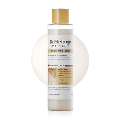 Dr.Melaxin Peel Shot Glow White Rice Toner 200ml