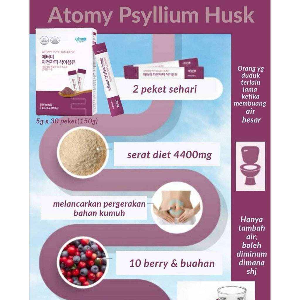 Atomy / Original Psyllium Husk Fiber / 150g