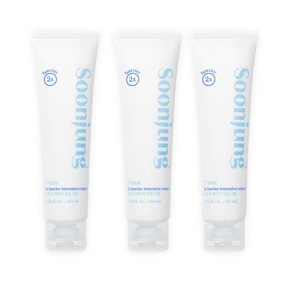 ETUDE HOUSE SoonJung 2x Barrier Intensive Cream 60ml (3 Options)