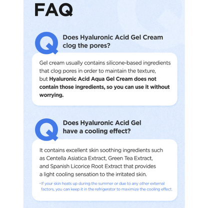 Isntree Hyaluronic Acid Aqua Gel Cream 100ml