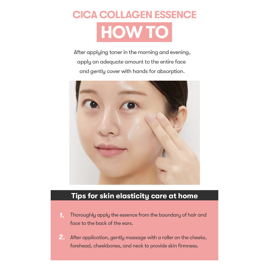 [VT COSMETICS] CICA Collagen essence 30ml Cream 30ml Skin Elasticity, 300 Da low-molecular collagen,  Sagging Skin