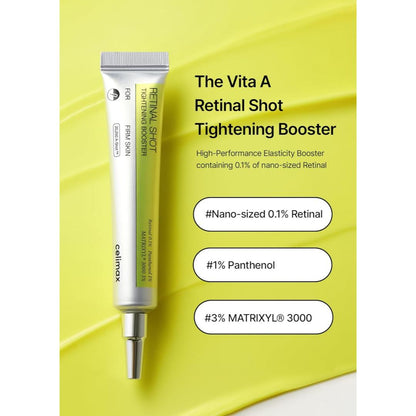 CELIMAX The Vita A Retinol Shot Tightening 2 Types / Serum 30ml, Booster 15ml