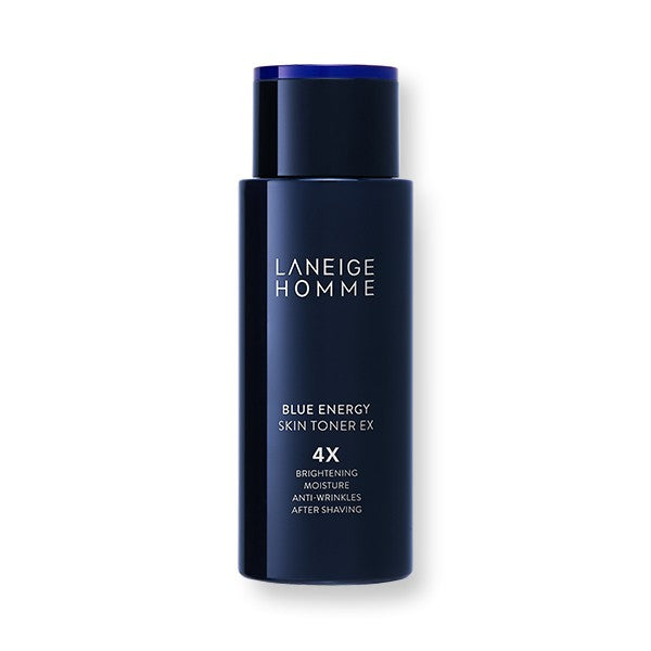 [100% Original] LANEIGE Homme Blue Energy EX Skin Toner 180ml | Essence in Lotion 125ml Elasticity Up, Intense Care