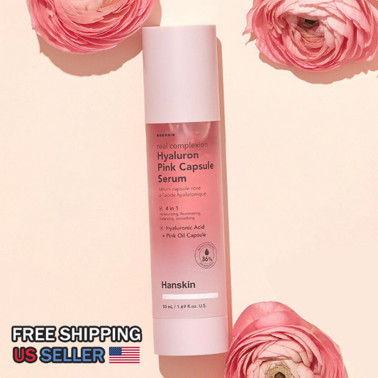 Hanskin Real Complexion Hyaluron Pink Capsule Serum 50ml / 1.69 fl.oz.